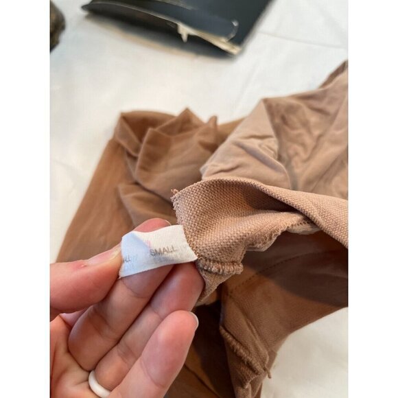 Victoria's Secret Sensual Shapers Pantyhose Size small Color Buff - Picture 2 of 8